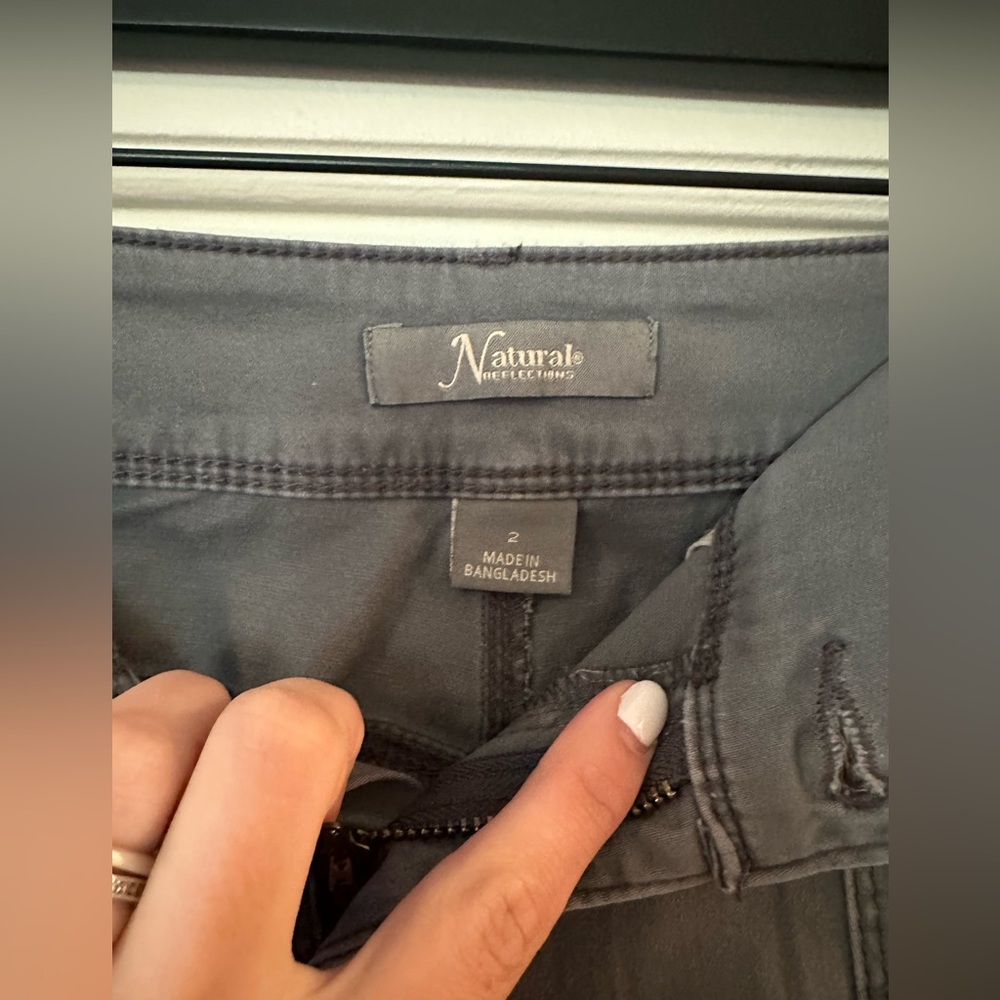 Gray Cargo Pants - image 2